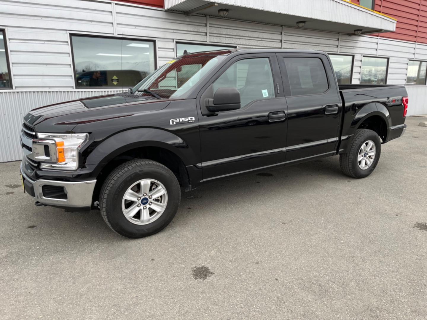 2020 BLACK /Black FORD F-150 XL (1FTEW1E41LK) with an 3.5L engine, Automatic transmission, located at 1960 Industrial Drive, Wasilla, 99654, (907) 274-2277, 61.573475, -149.400146 - Photo#1